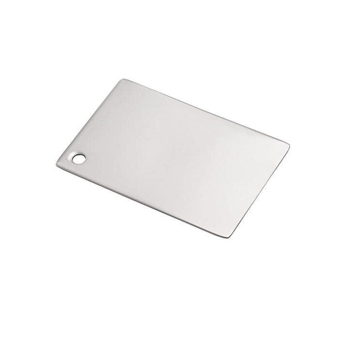 Elegant Kitchen/Bath Metal Finsh Sample 3", Polished Nickel