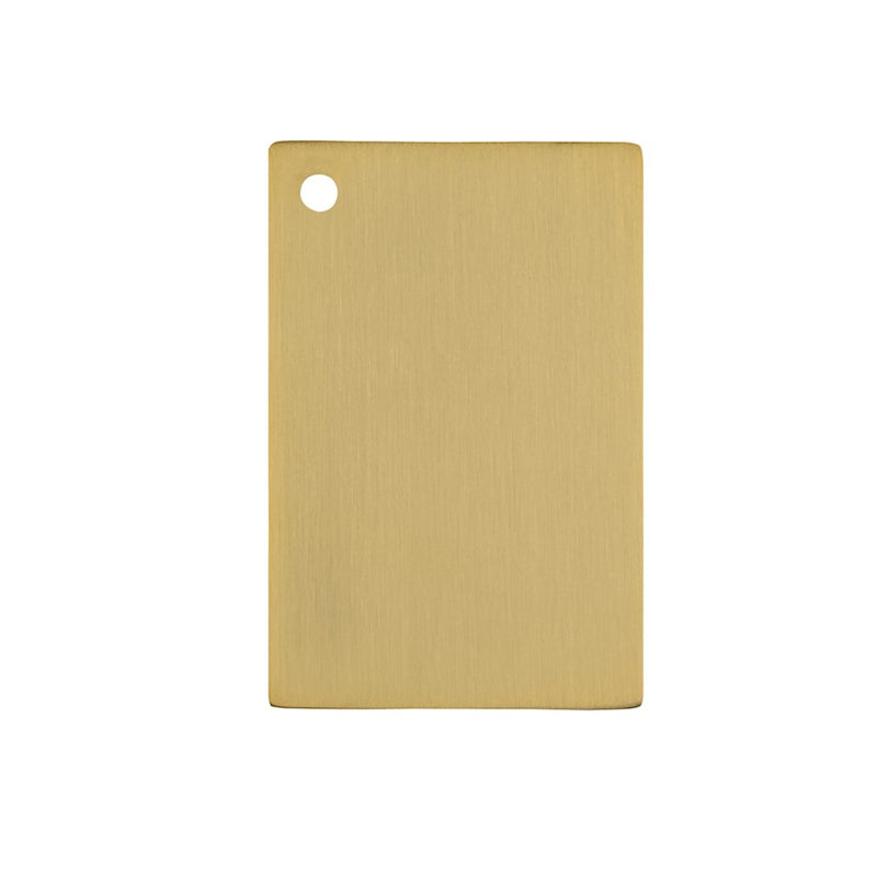 Elegant Kitchen/Bath Metal Finsh Sample 3", Satin Gold