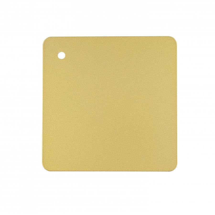 Elegant Kitchen/Bath Metal Finsh Sample 6", Brass