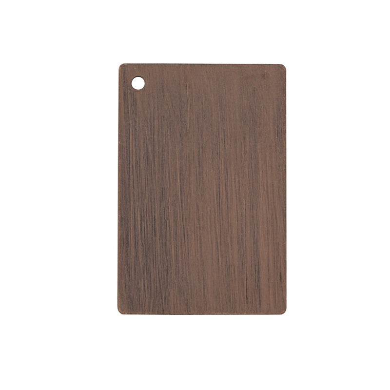 Elegant Kitchen/Bath Metal Finsh Sample 3", Weathered Oak