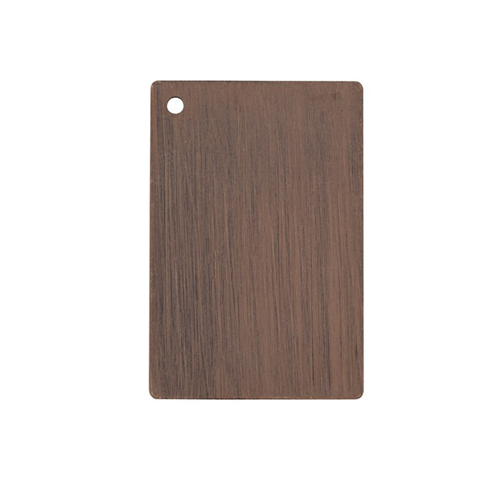 Elegant Kitchen/Bath Metal Finsh Sample 3", Weathered Oak
