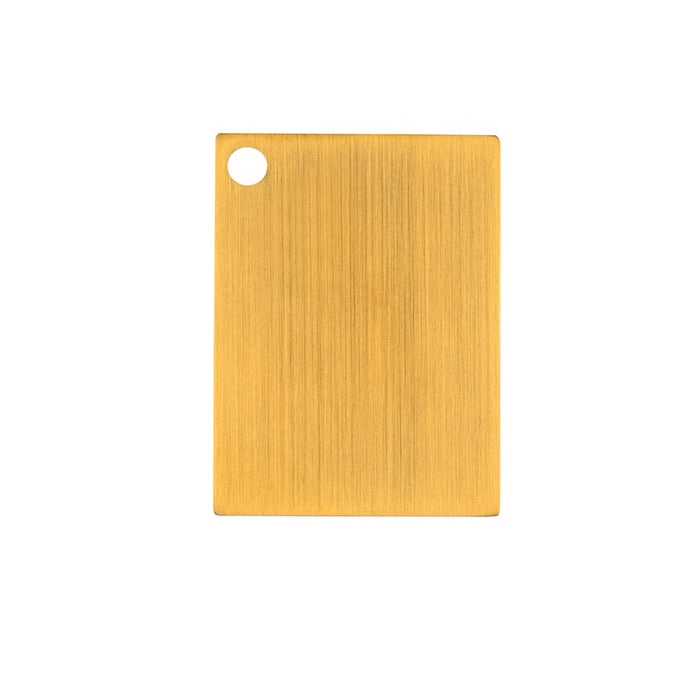 Elegant Kitchen/Bath Metal Finsh Sample 3", Antique Brass