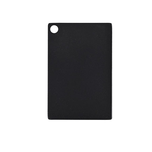 Elegant Kitchen/Bath Metal Finsh Sample 3", Matte Black