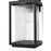 Elegant Lighting Ludlow 1 Light 8" Outdoor Wall Sconce, Black/Clear