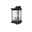 Elegant Lighting Collins 4 Light 12" Outdoor Wall Sconce, Black