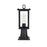 Elegant Lighting Venango 1 Light Outdoor Post Light, Black - OD324P16BK