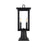 Elegant Lighting Venango 2 Light Outdoor Post Light, Black - OD324P19BK