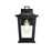 Elegant Lighting Cayman 1 Light Outdoor Sconce, Black - OD332W12BK