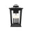 Elegant Lighting Cayman 3 Light Outdoor Sconce, Black - OD332W16BK