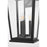 Elegant Lighting Berks 3 Light 12.5" Outdoor Wall Sconce, Black