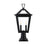 Elegant Lighting Frankford 2 Light 22" Outdoor Post Light, Black - OD334P22BK