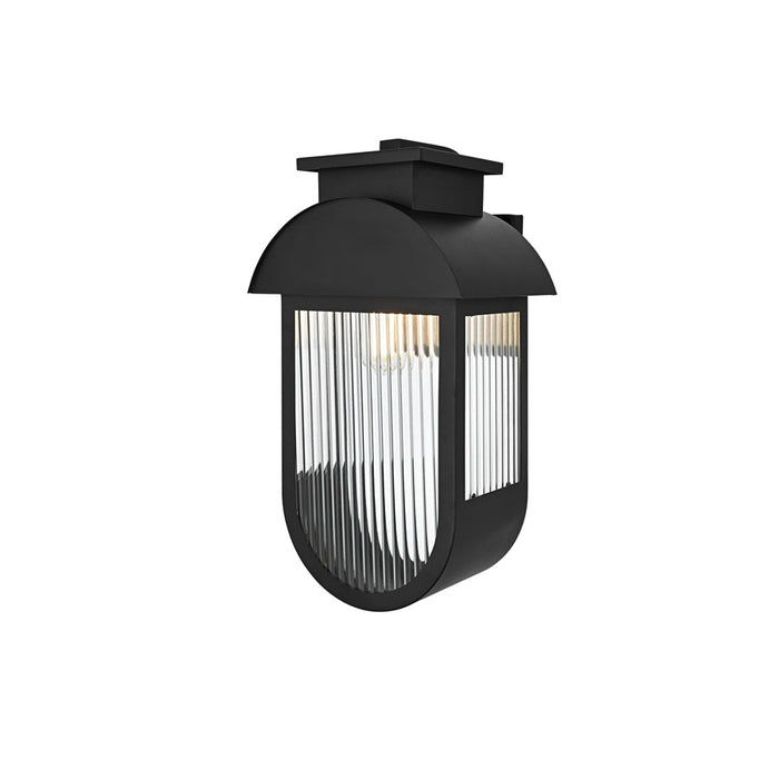 Elegant Lighting Albert 1 Light 10" Outdoor Wall Sconce, Black