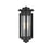 Elegant Lighting Bucknell 1 Light Outdoor Pendant, Black/Clear - OD349W15BK