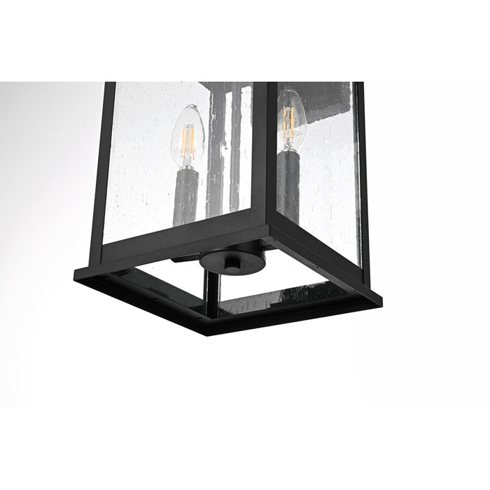 Elegant Lighting Ringgold 2 Light 8.5" Outdoor Wall Sconce, Black