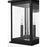 Elegant Lighting Ringgold 2 Light 8.5" Outdoor Wall Sconce, Black