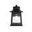 Elegant Lighting Bambrey 1 Light Outdoor Pendant, Black - OD352W12BK