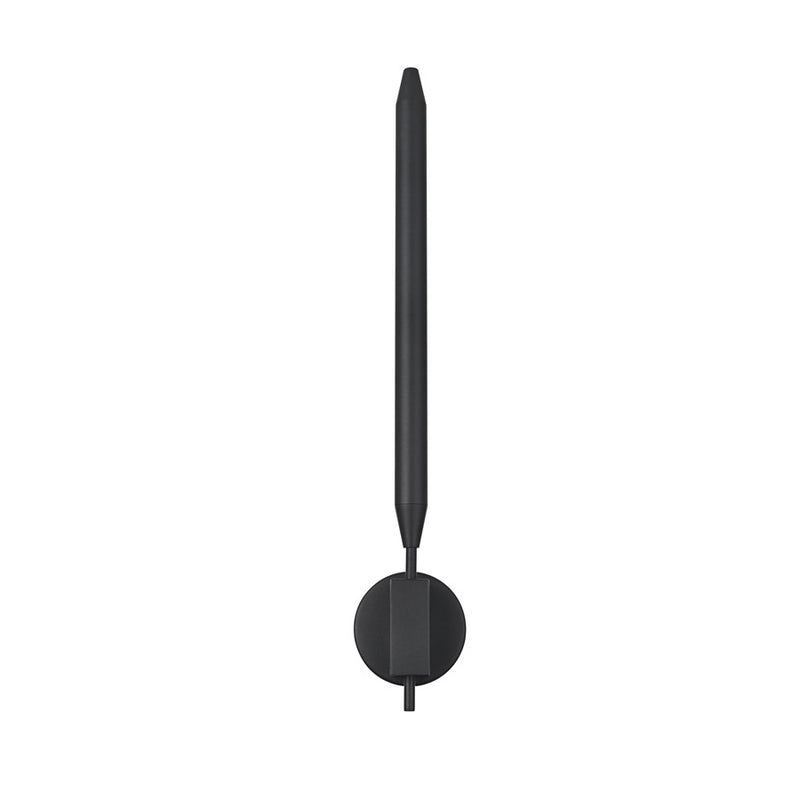 Elegant Lighting Odin 1 Light 5" Outdoor Wall sconce, Black - OD401W28BK