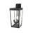Elegant Lighting William 3 Light 12" Outdoor Wall Sconce, Black