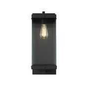 Elegant Lighting Julien 1 Light 21" Outdoor Wall sconce, Black - OD408W21BK