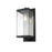 Elegant Lighting Julien 1 Light 21" Outdoor Wall Sconce, Black