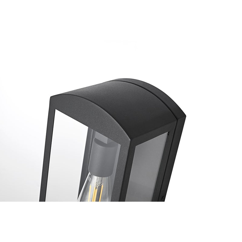Elegant Lighting Miles 1 Light 14" Outdoor Wall Sconce, Black