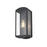 Elegant Lighting Miles 1 Light 16" Outdoor Wall Sconce, Black