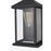 Elegant Lighting Neil 1 Light 12" Outdoor Wall Sconce, Black