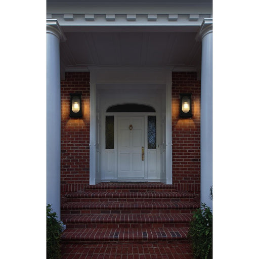 Elegant Lighting Neil 2 Light 10" Outdoor Wall Sconce, Black