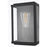 Elegant Lighting Santos 1 Light 6" Outdoor Wall Sconce, Black