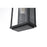 Elegant Lighting Santos 1 Light 6" Outdoor Wall Sconce, Black