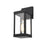 Elegant Lighting Peter 1 Light 11" Outdoor Wall Sconce, Black