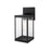 Elegant Lighting Peter 1 Light 18" Outdoor Wall Sconce, Black