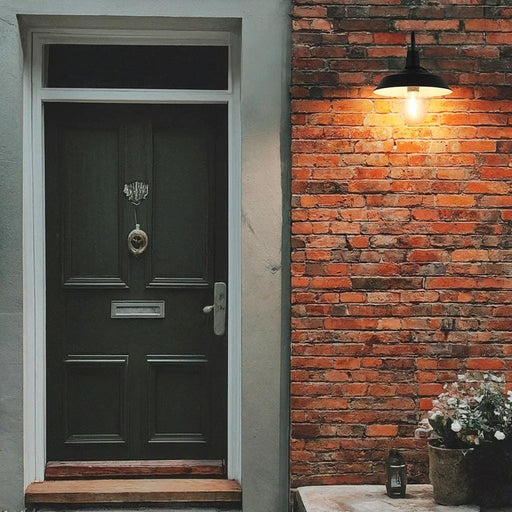 Elegant Lighting Rayan 1Lt 15" Outdoor Sconce, Black/Clear/Seed