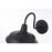 Elegant Lighting Rayan 1Lt 15" Outdoor Sconce, Black/Clear/Seed