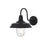 Elegant Lighting Rayan 1Lt 15" Outdoor Sconce, Black/Clear/Seed
