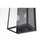 Elegant Lighting Valentin 3 Light 8" Outdoor Wall Sconce, Black