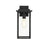 Elegant Lighting Kaysen 1Lt Outdoor Wall Sconce, Black/Clear - OD50126W15BK