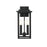 Elegant Lighting Kaysen 2 Light Outdoor Wall Sconce, Black/Clear - OD501W15BK