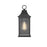 Elegant Lighting Shepard 1Lt 6" Outdoor Wall Sconce, Black/Clear - OD503W15BK