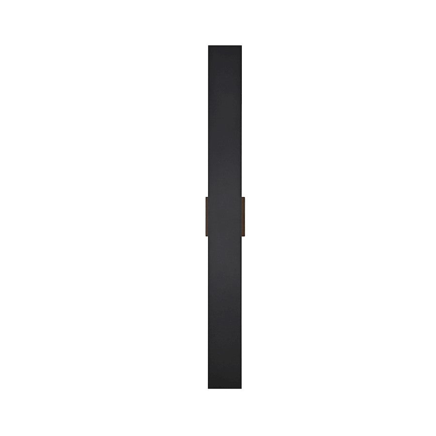 Elegant Lighting Waylen 2Lt 4.5 X 40" Outdoor Wall Sconce, Black - OD506W40BK