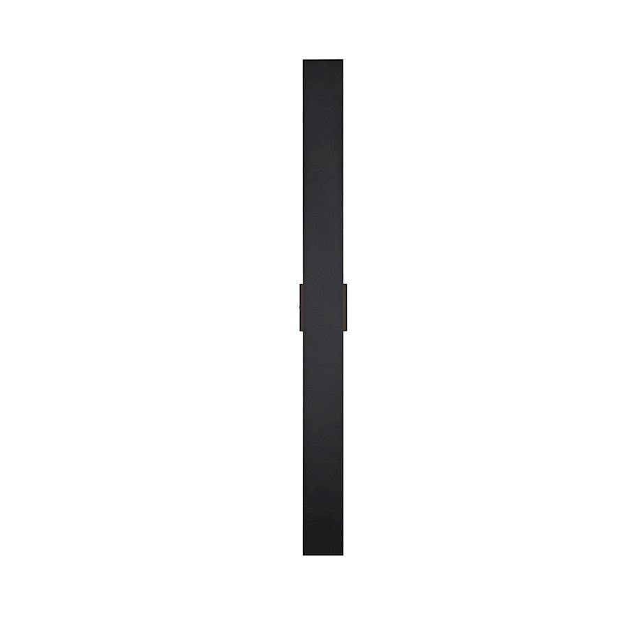 Elegant Lighting Waylen 2Lt 4.5 X 48" Outdoor Wall Sconce, Black - OD506W48BK