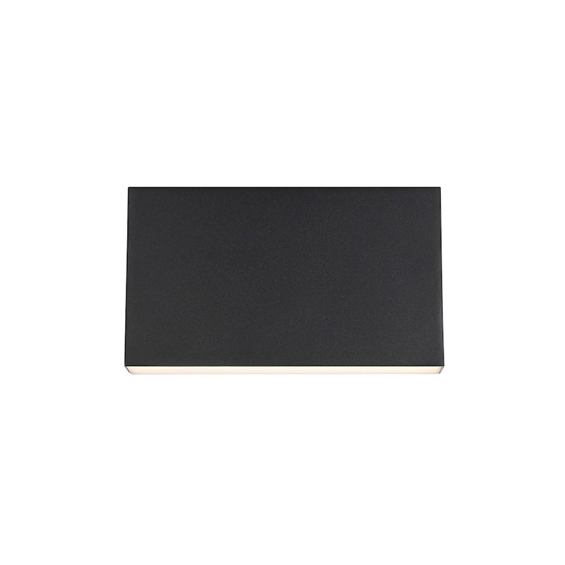 Elegant Lighting Colter 2 Light 8.5" Outdoor Wall Sconce, Black - OD508W8BK