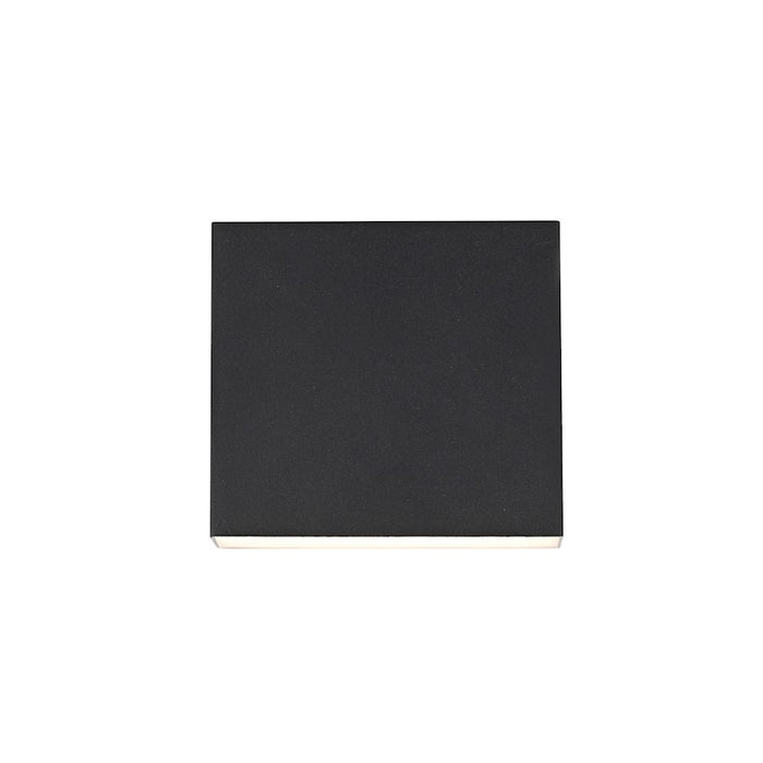 Elegant Lighting Creed 2 Light 5.5" Outdoor Wall Sconce, Black - OD510W5BK