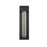 Elegant Lighting Amaris 1Lt 19" Outdoor Sconce, Black/Clear/Seed - OD604W19BK
