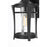 Elegant Lighting Artemis 1Lt 11" Outdoor Sconce, Black/Clear/Clear