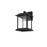 Elegant Lighting Araceli 1Lt 10" Outdoor Sconce, Black/Clear/Clear