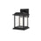 Elegant Lighting Araceli 1Lt 10" Outdoor Sconce, Black/Clear/Clear