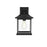 Elegant Lighting Saul 1Lt 13" Outdoor Sconce, Black/Clear/Clear - OD612W13BK