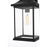 Elegant Lighting Saul 1Lt 16" Outdoor Sconce, Black/Clear/Clear