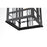 Elegant Lighting Harley 1Lt 7.5" Outdoor Pendant, Black/Clear/Clear